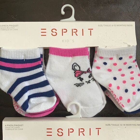 Esprit Kid’s Socks 6 packs - Picture 2 of 7